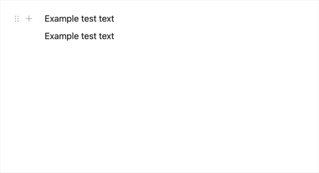 Selecting text and applying a yellow background from the bubble menu's color picker