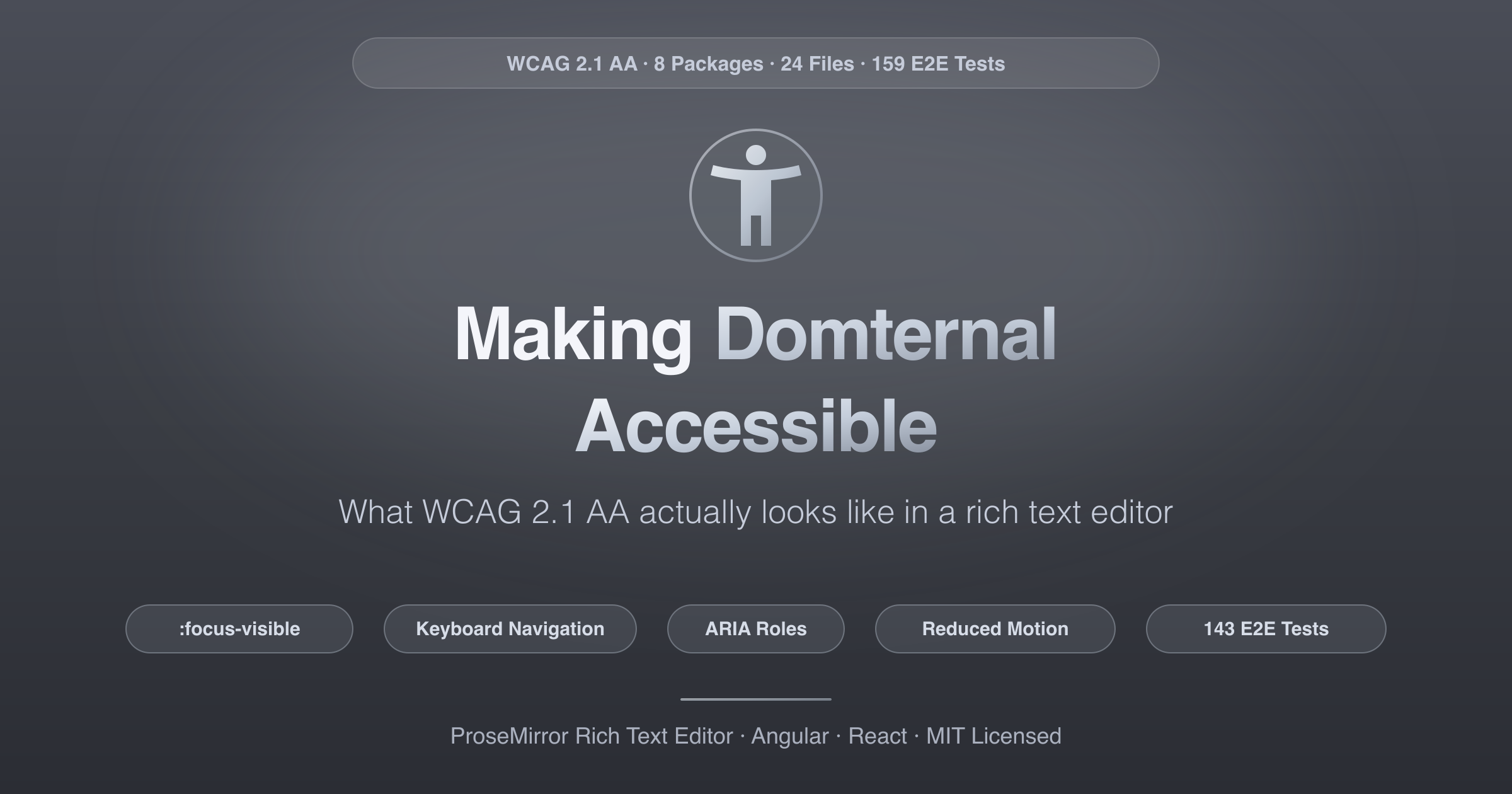Making a Rich Text Editor WCAG 2.1 AA Accessible